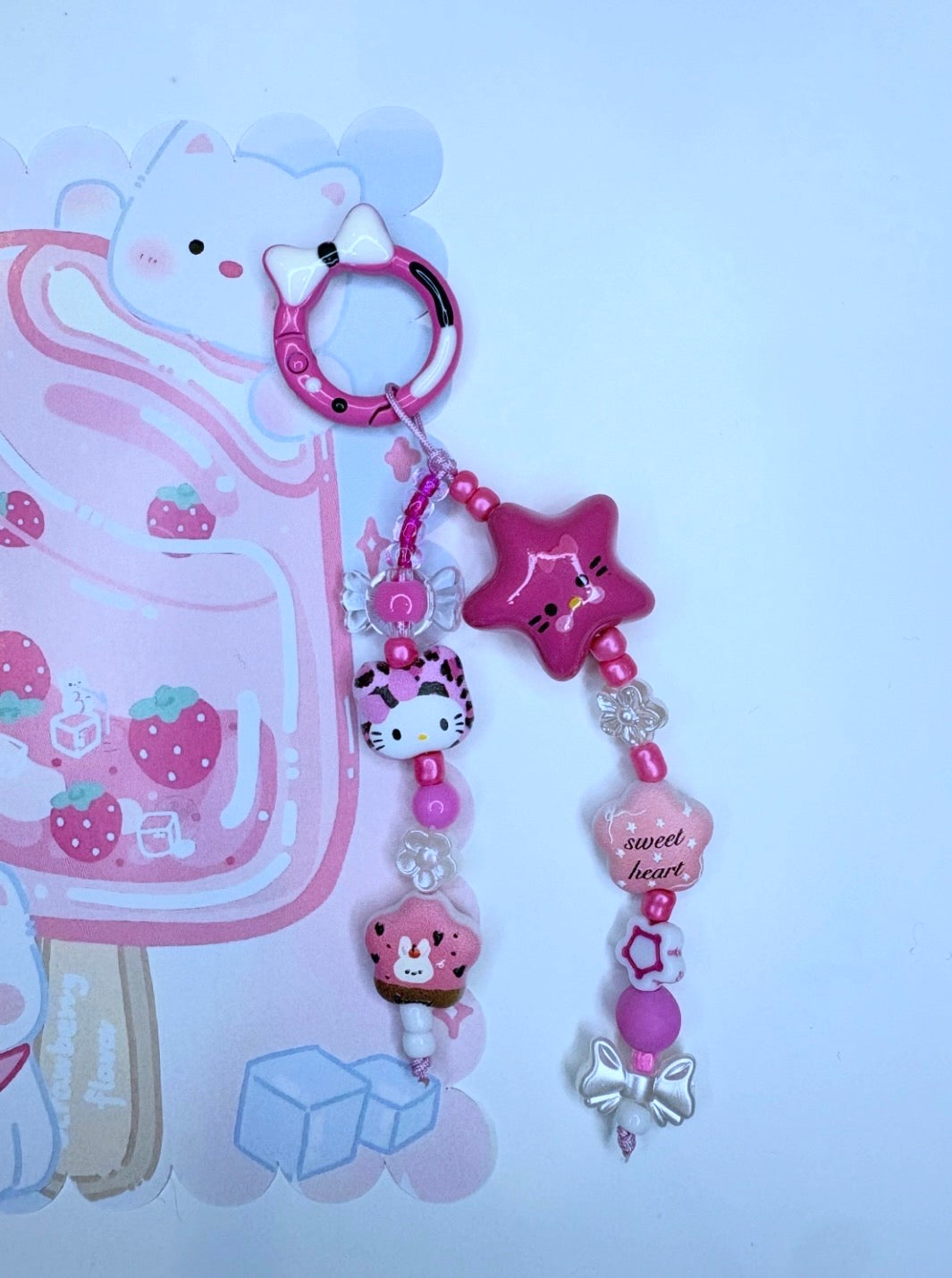 Ciondolo Kawaii Rosa Sweet Heart