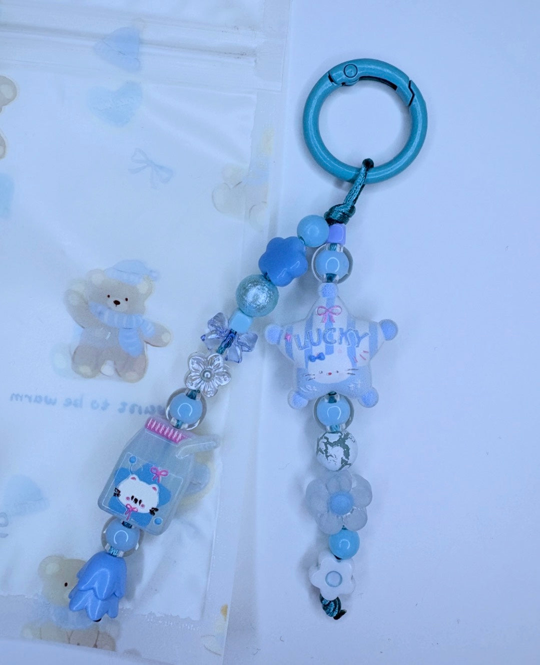 Ciondolo Kawaii Azzurro ❄️