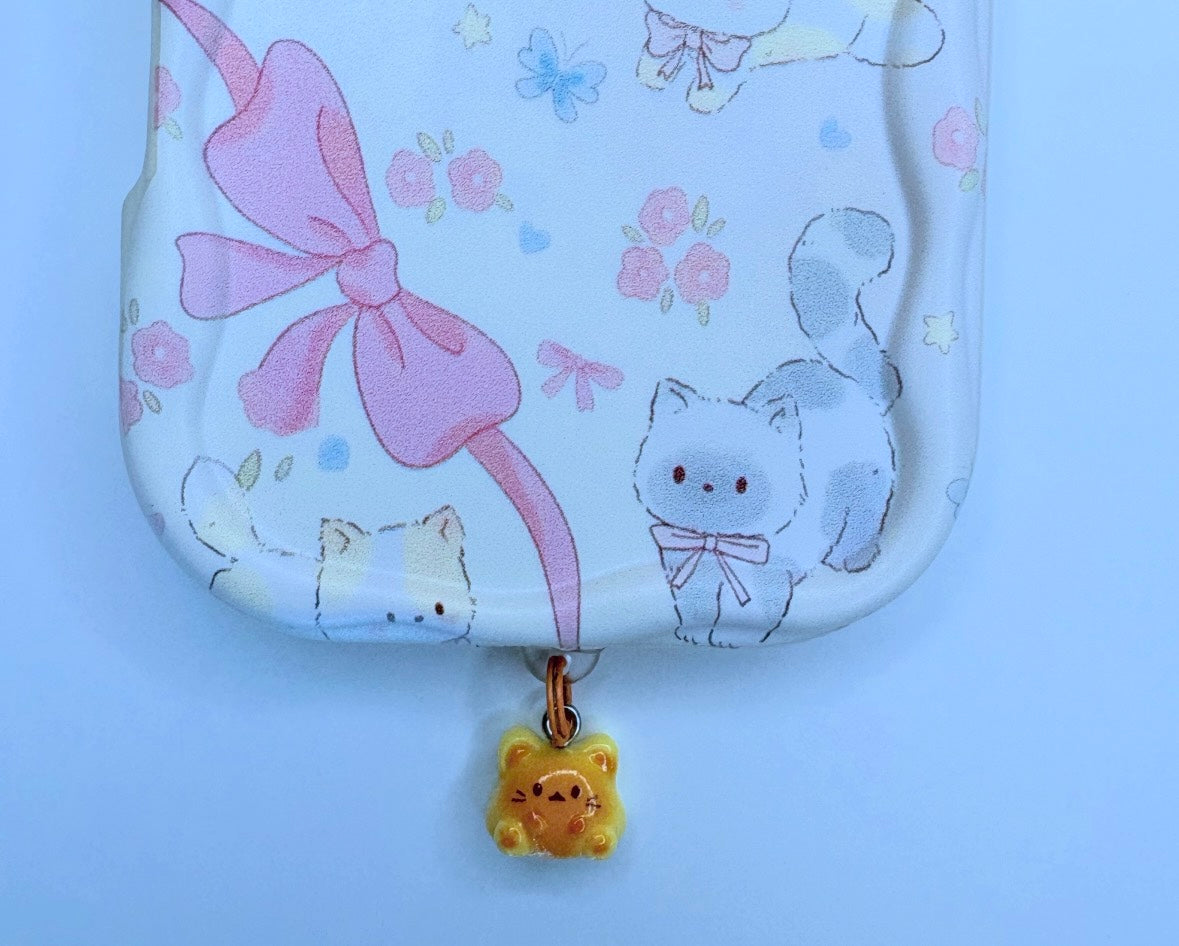 Tappino Antipolvere Gattino Kawaii Giallo – USB-C