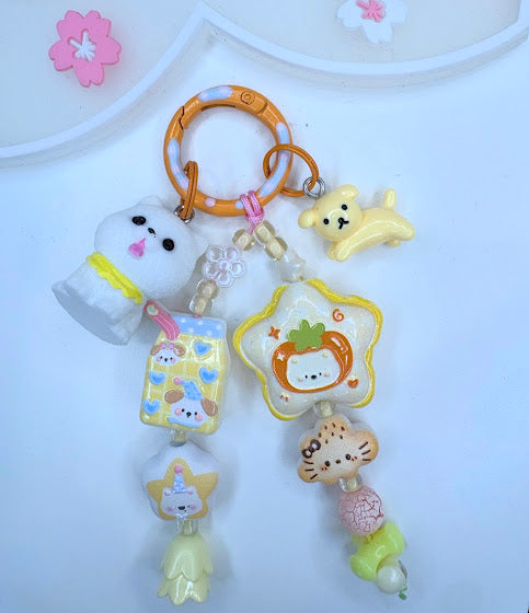 Ciondolo Kawaii  con cagnolino - Charm Multiuso Fatto a Mano