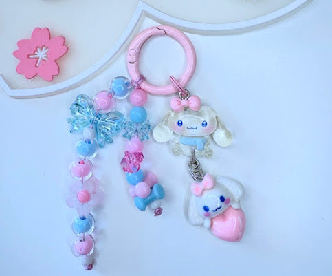 Ciondolo Kawaii Cinnamoroll Pastello - Charm Multiuso Fatto a Mano