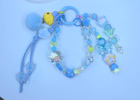 Ciondolo Kawaii Azzurro Fatto a Mano - Charm Pastel